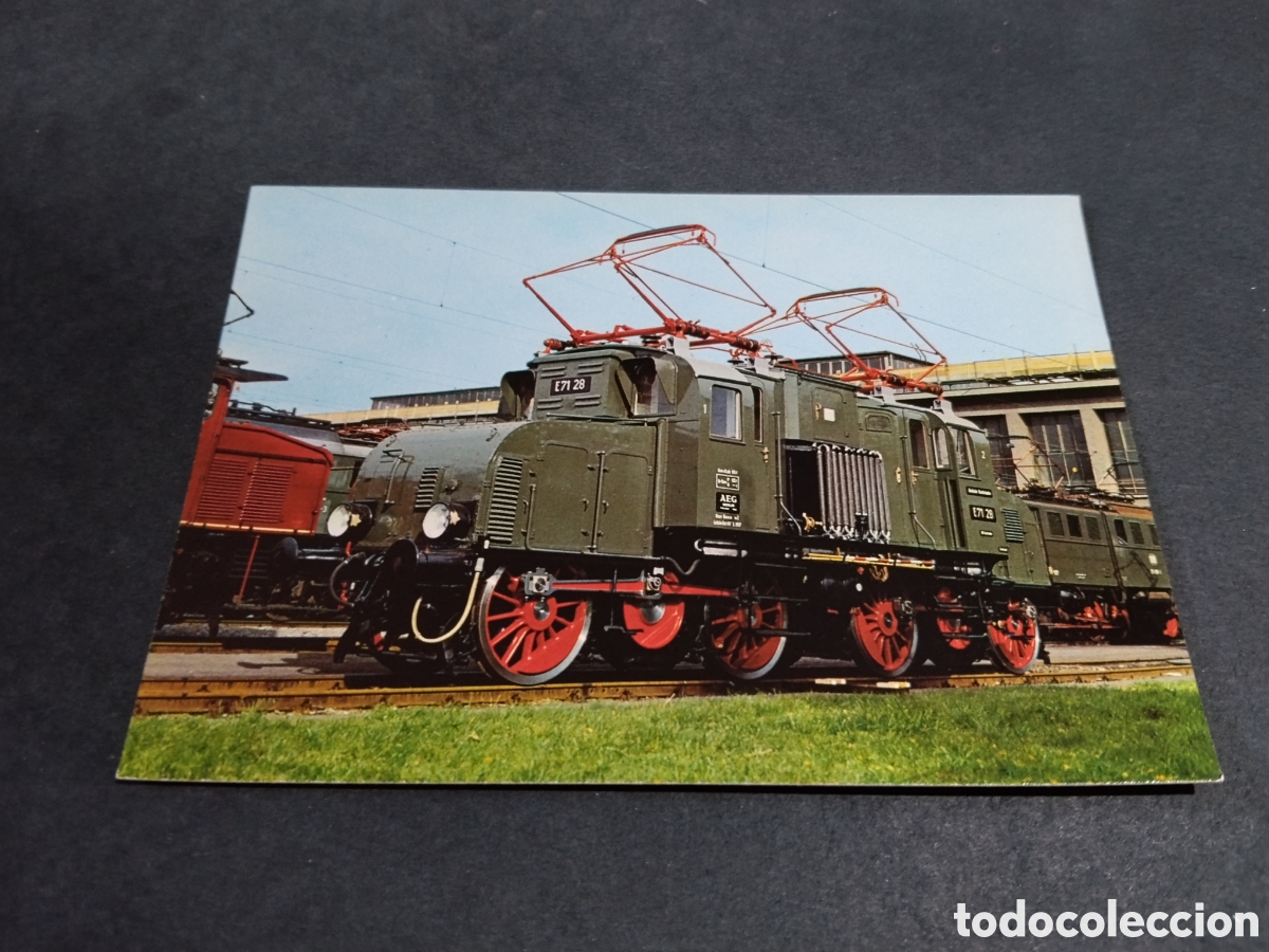 Postales: Postal locomotora Tren Alemania