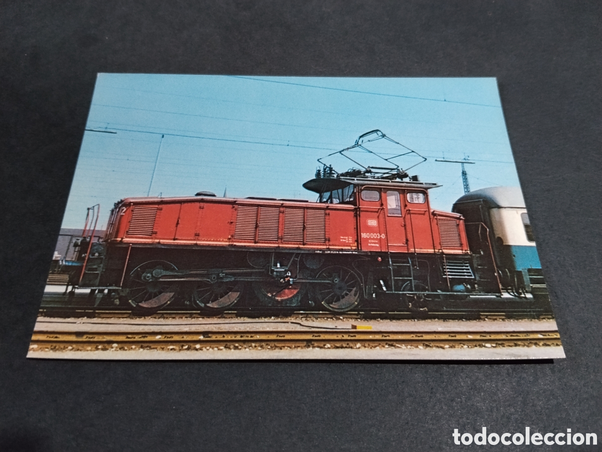 Postales: Postal locomotora Tren Alemania