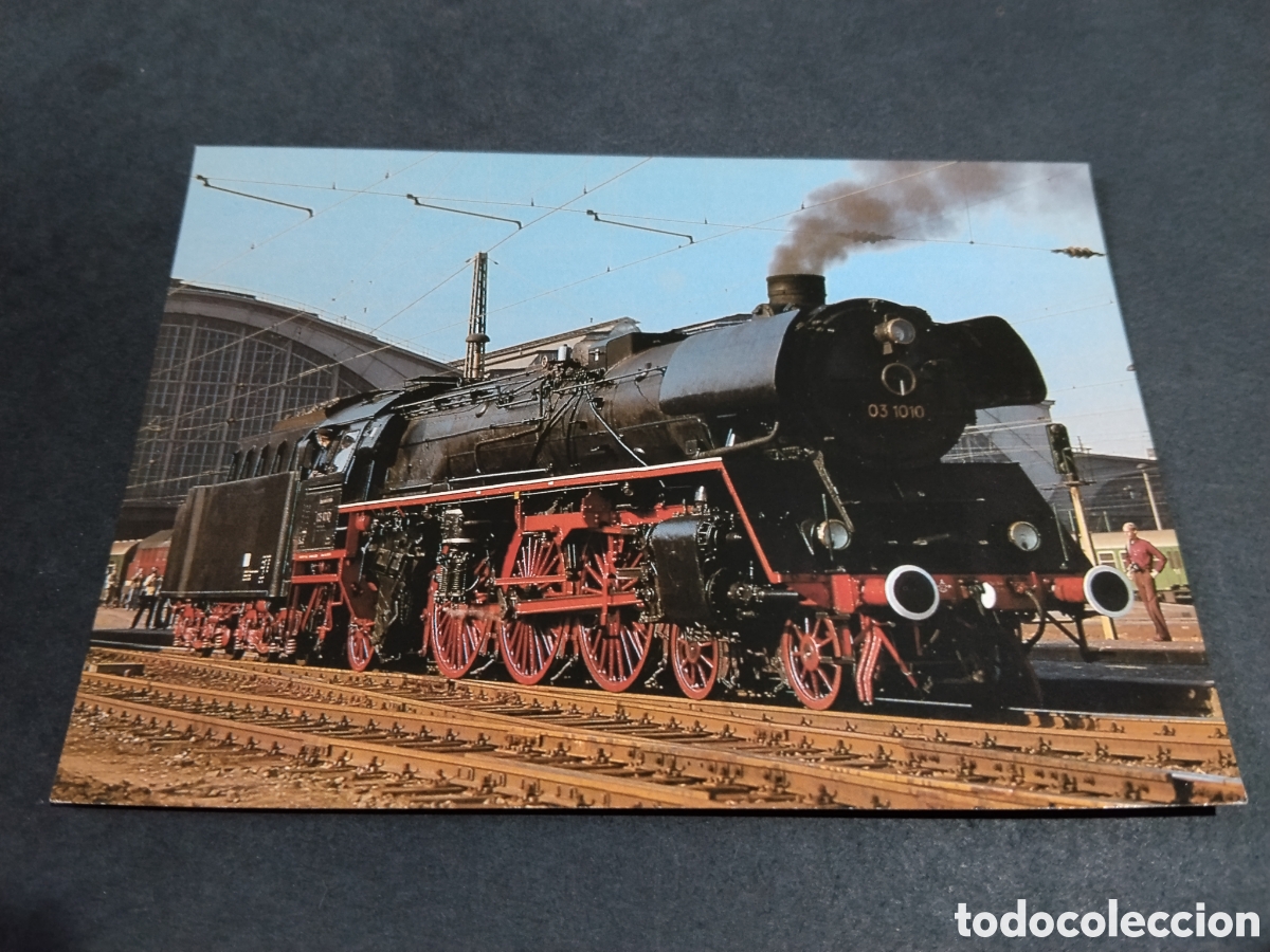 Postales: Postal locomotora Tren Alemania