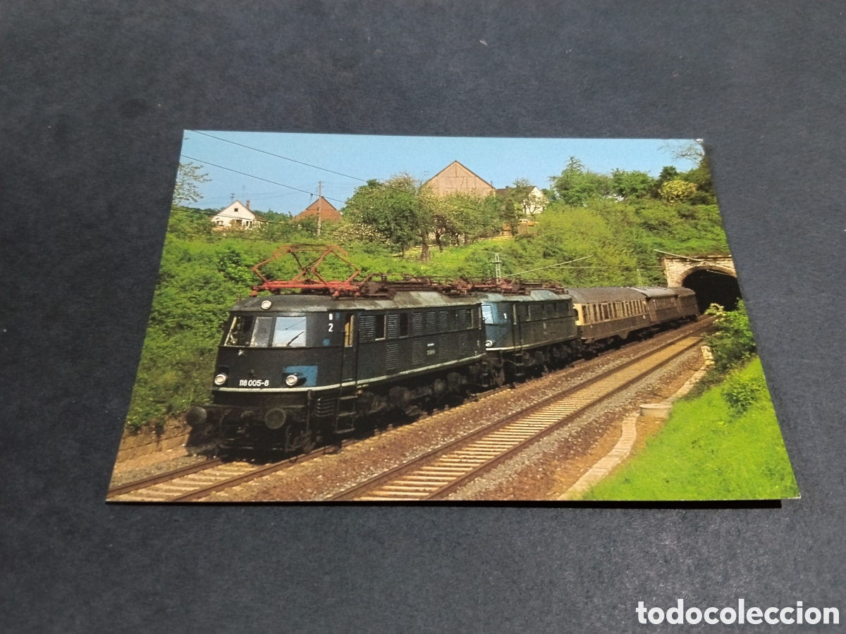 Postales: Postal locomotora Tren Alemania