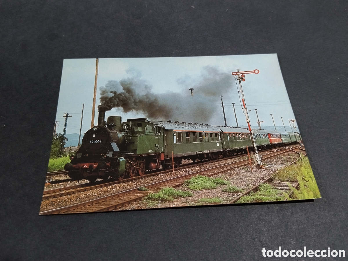 Postales: Postal locomotora Tren Alemania