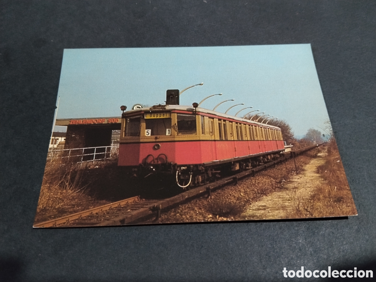 Postales: Postal locomotora Tren Alemania