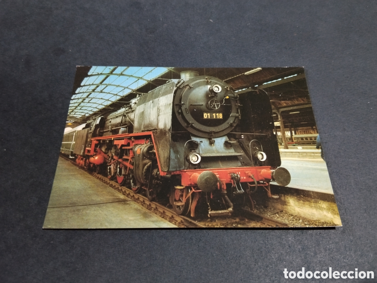Postales: Postal locomotora Tren Alemania