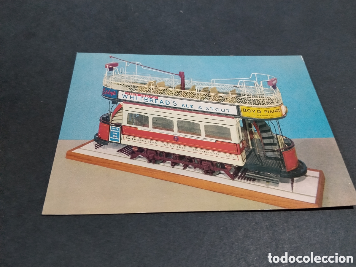Postales: Postal metropolitan electric tramways