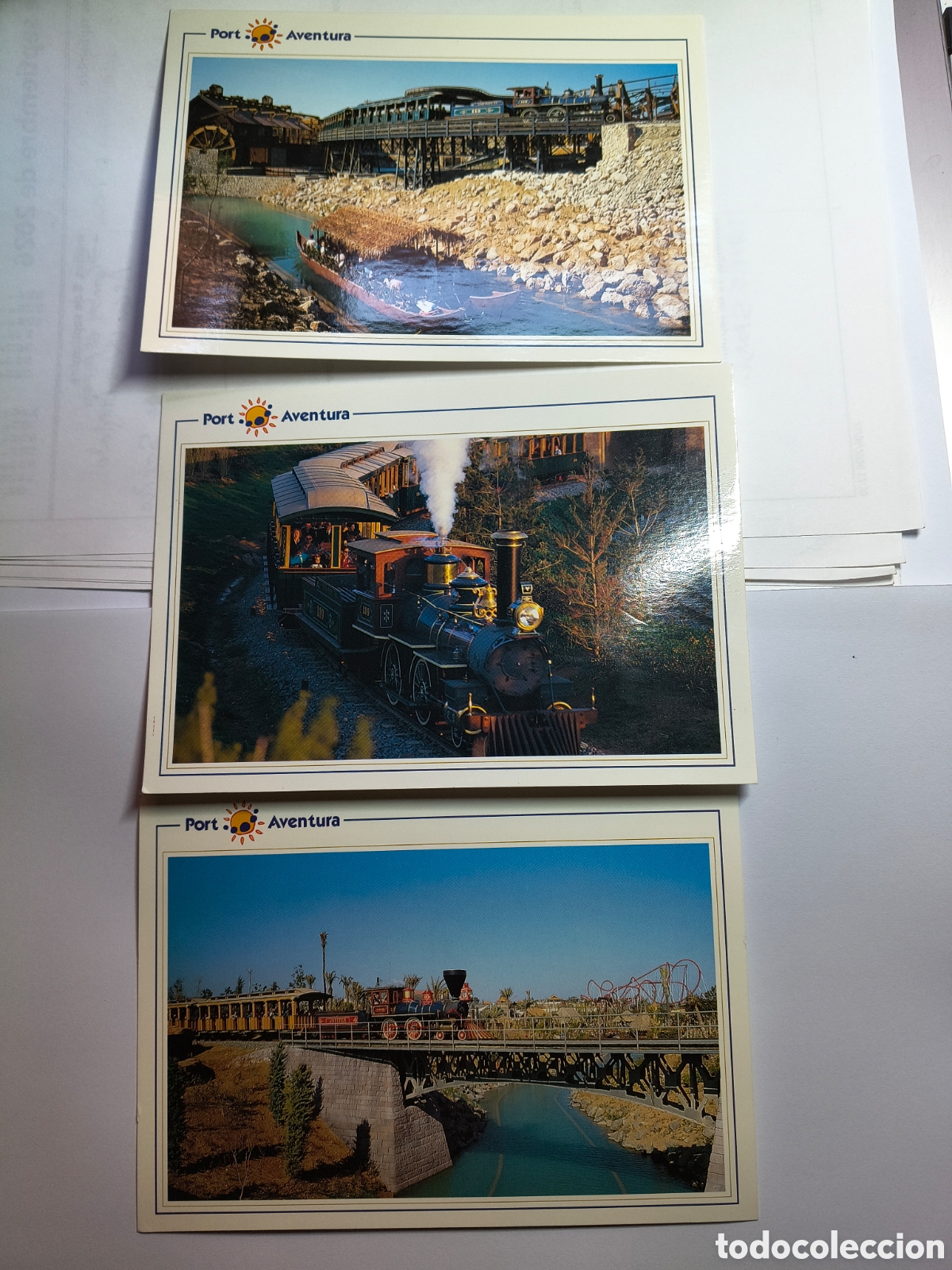 Postales: Postales Port Aventura Antiguas