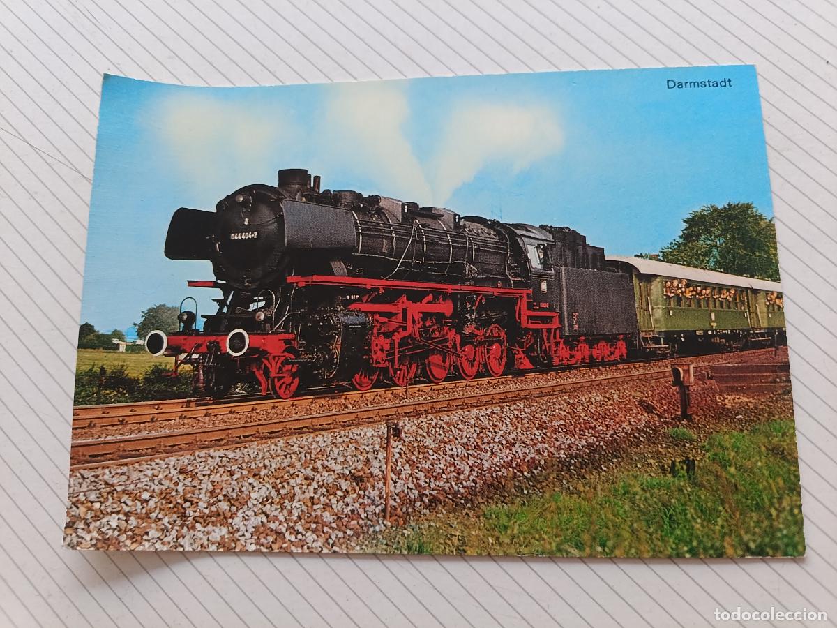 Postales: Tren. Locomotora. Darmstadt
