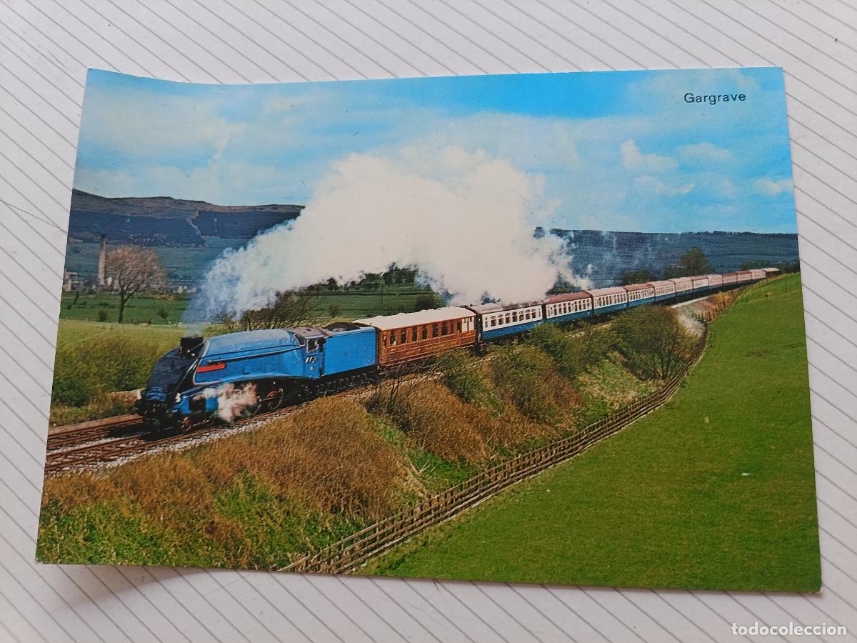 Postales: Tren. Locomotora. Gargrave