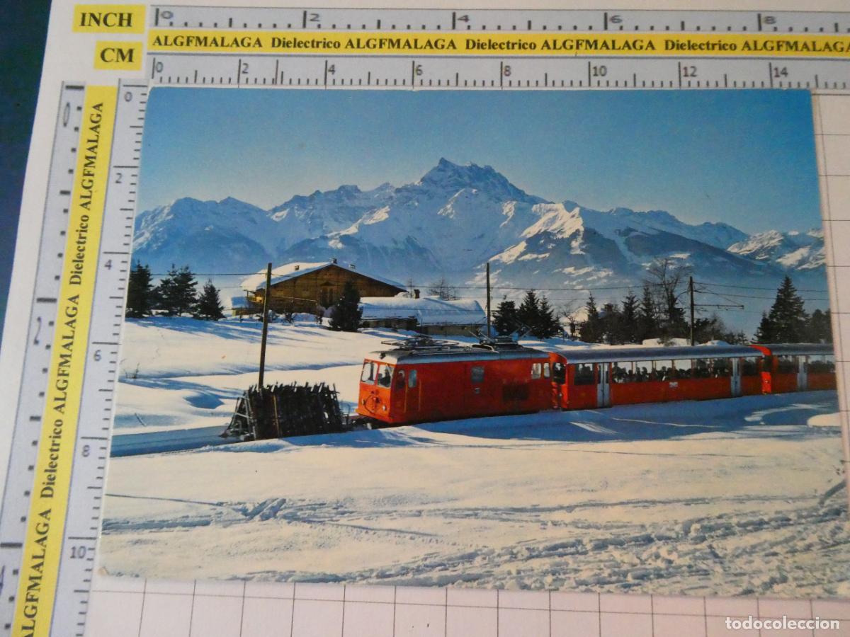 Postales: POSTAL DE TRENES FERROCARRILES. SUIZA TREN VILLARS CHESIERES 2478
