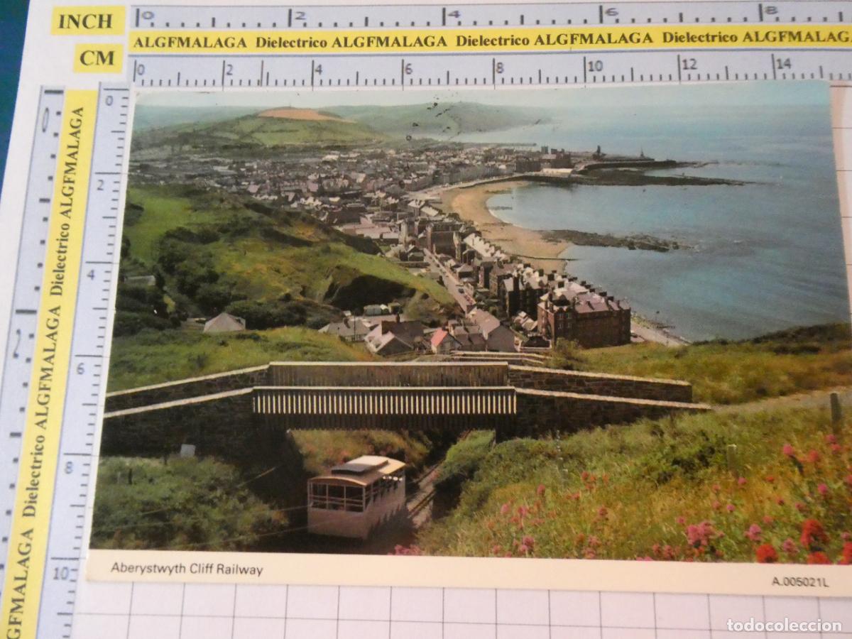 Postales: POSTAL DE TRENES FERROCARRILES. REINO UNIDO ABERYSTWYTH CLIFF RAILWAY 2481
