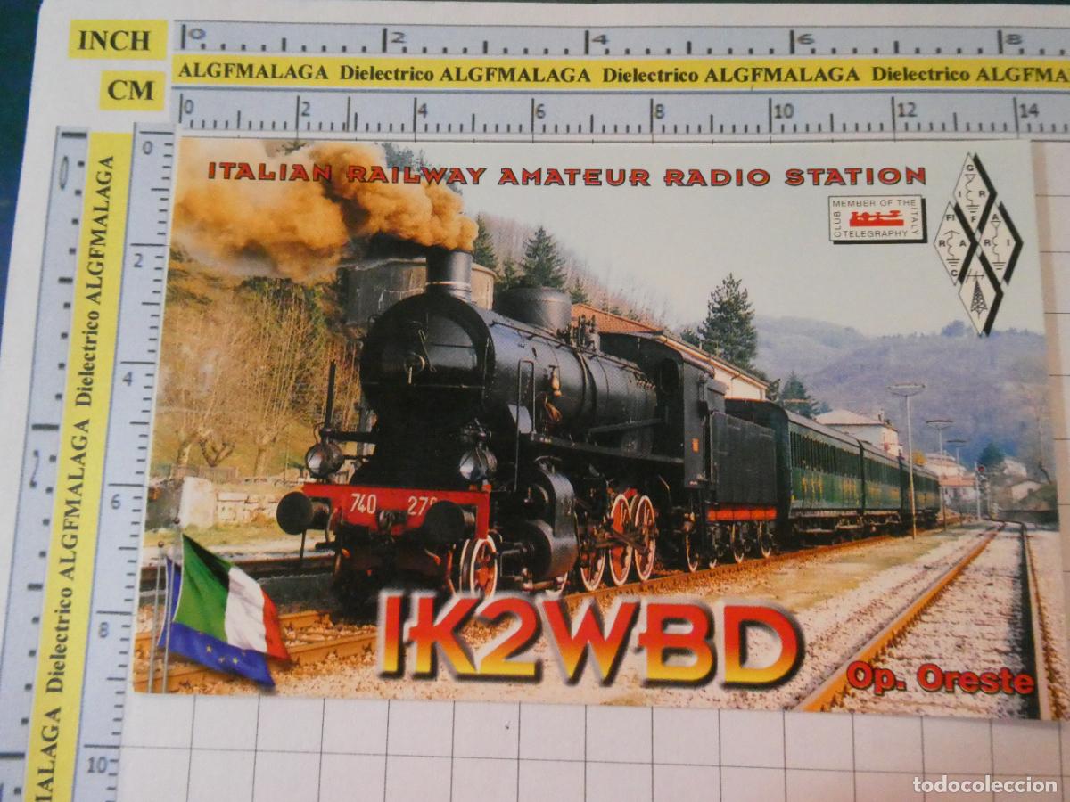 Postales: POSTAL DE TRENES FERROCARRILES. ITALIA. TREN FERROCARRIL VAPOR 2484
