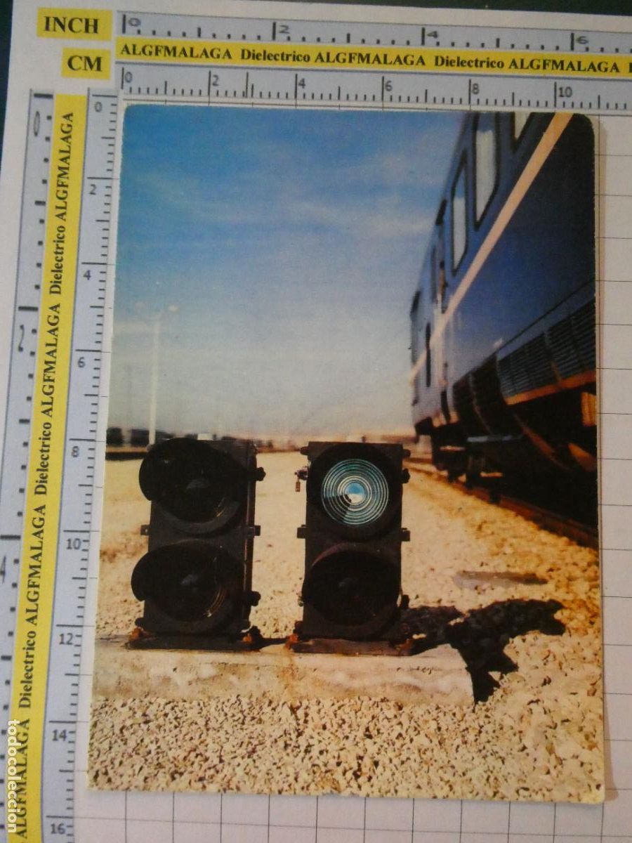 Postales: POSTAL DE TRENES FERROCARRILES. A&Ntilde;O 1974 RENFE VIA LIBRE A UN TREN LARGO RECORRIDO 2489