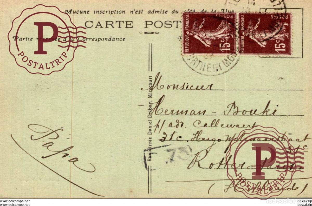 Postales: CPA - LONGUYON - LA GARE - Foto 2