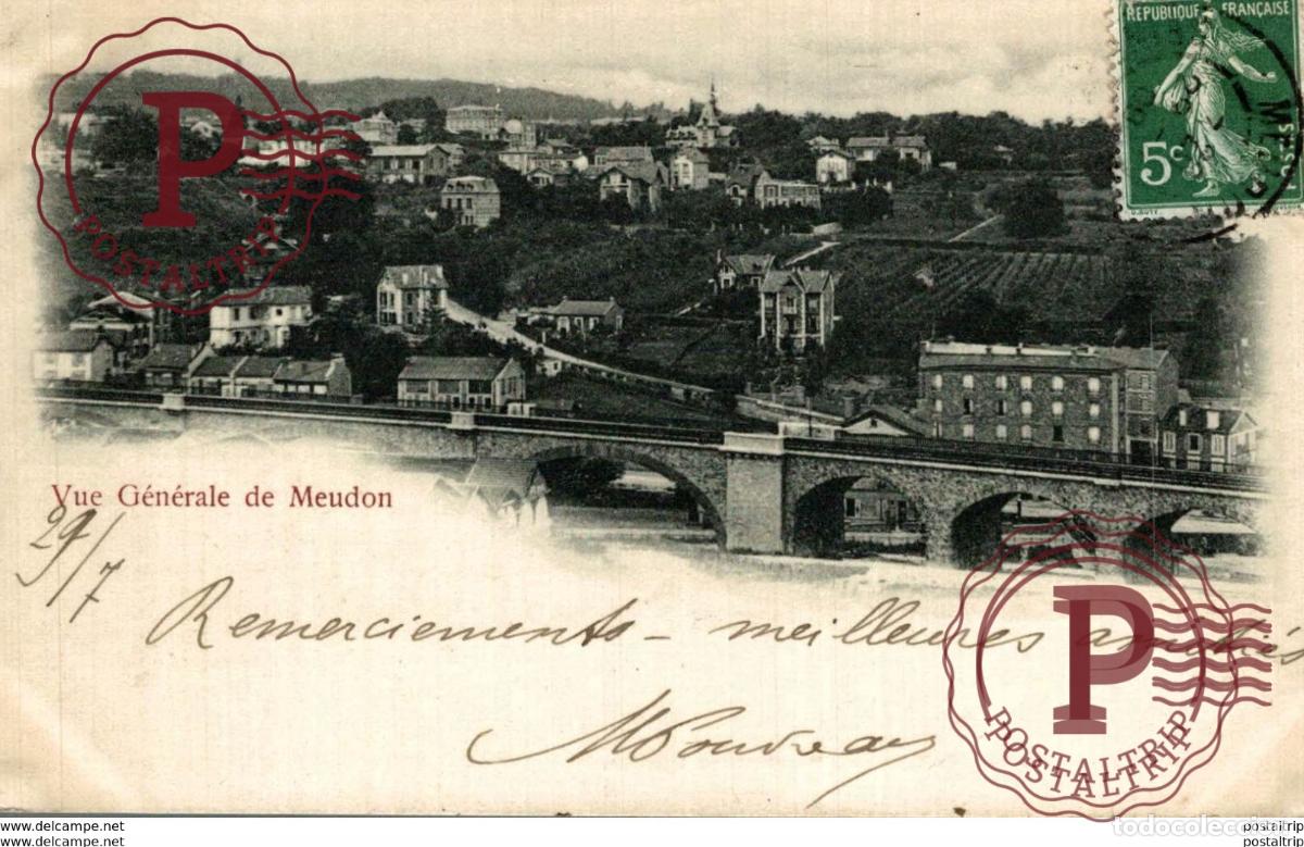 Postales: VUE GENERALE DE MEUDON