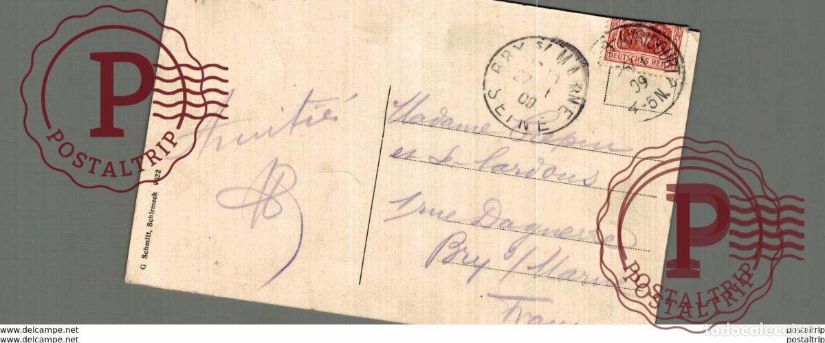 Postales: AVRICOURT BAHNHOF GARE - Foto 2