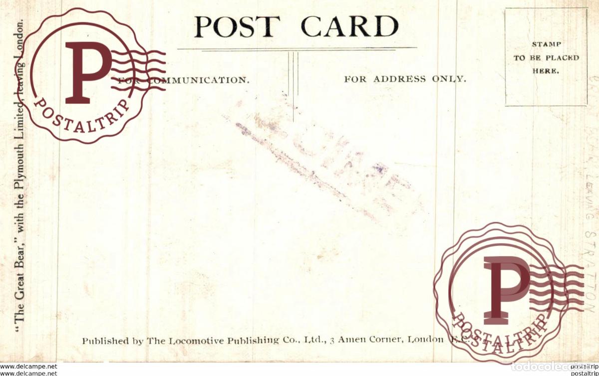 Postales: The Great Bear, leaving London. - Train - Foto 2
