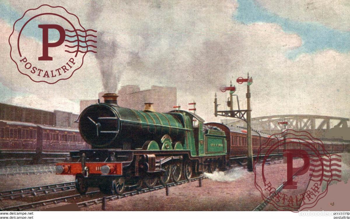 Postales: The Great Bear, leaving London. - Train