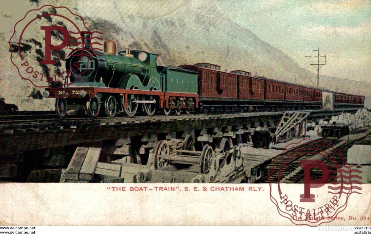 Postales: The Boat- Train Train, Tren.
