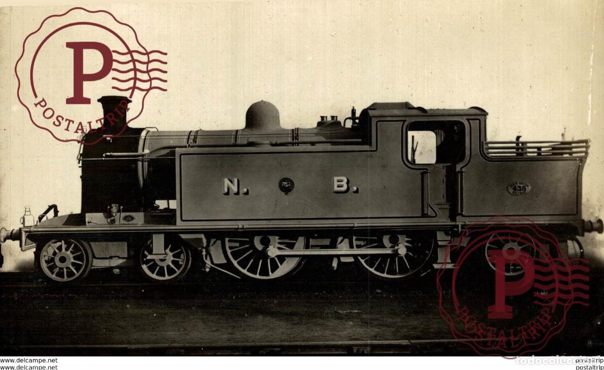 Postales: North British Railway 438. Train, Tren.