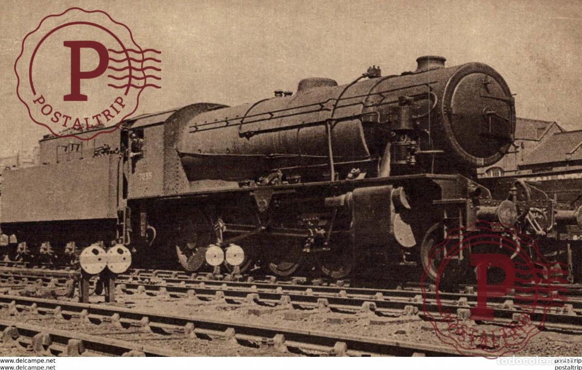 Postales: War Department, British Austerity. Train, Tren.