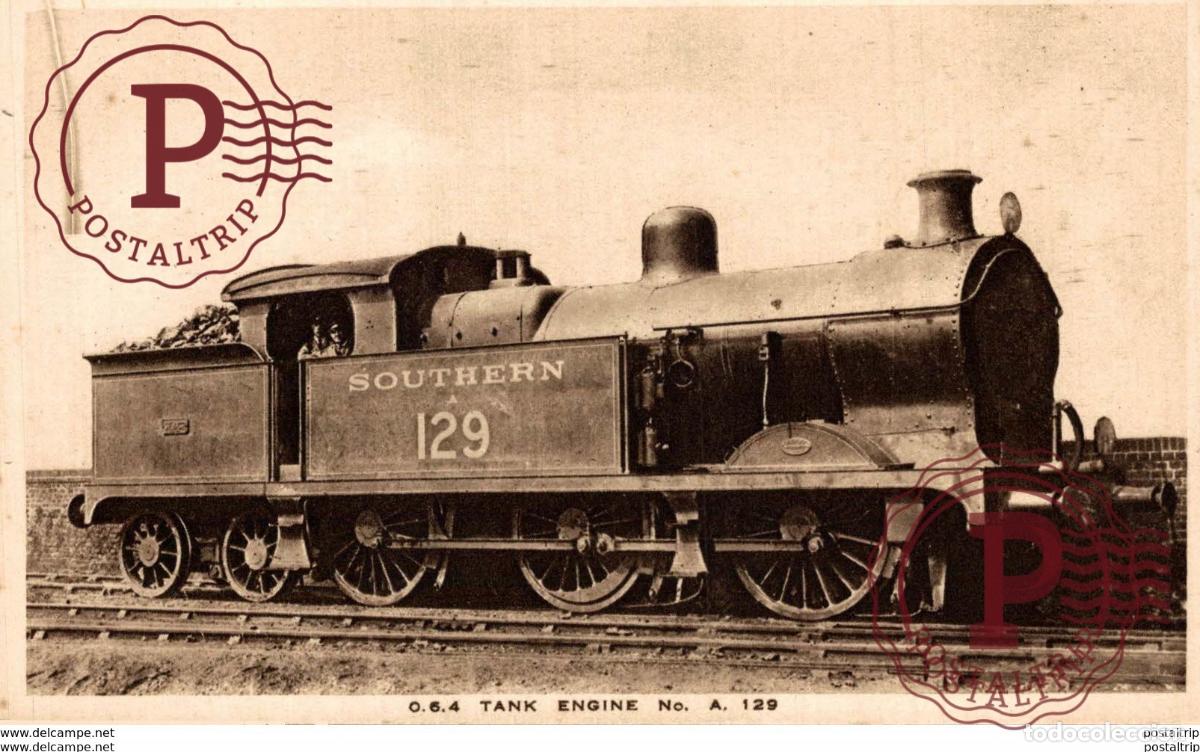 Postales: Southern 129 Train, Tren. - Foto 1