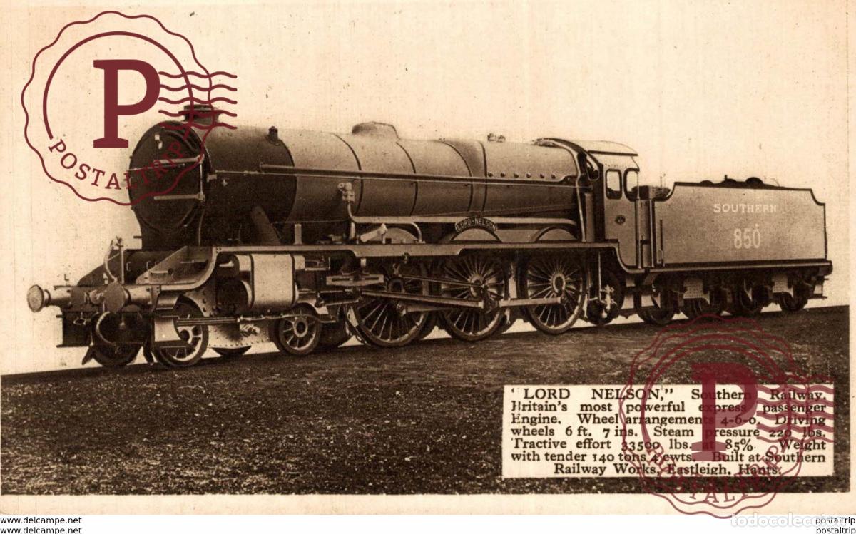 Postales: Southern 850. Lord Nelson. Train, Tren. - Foto 1