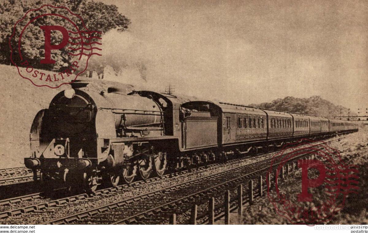 Postkarten: King Arthur Class 774. Train, Tren.