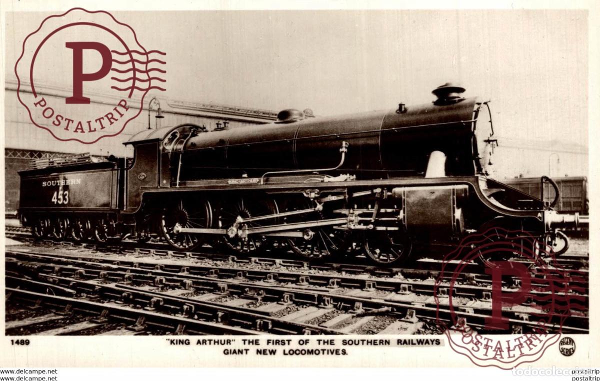 Postkarten: King Arthur. Train, Tren.