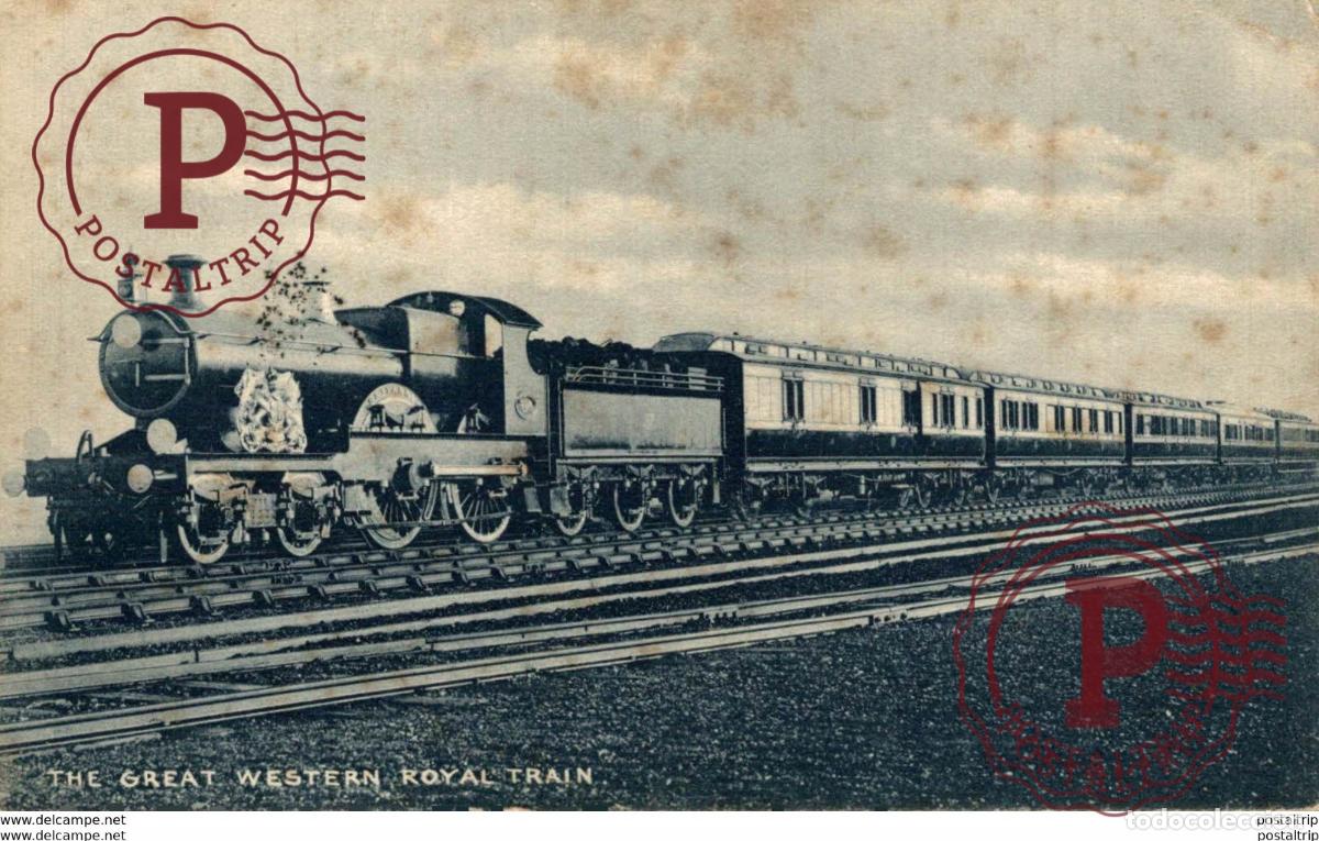 Postales: The Grat Western Royal Train. Train, Tren. - Foto 1