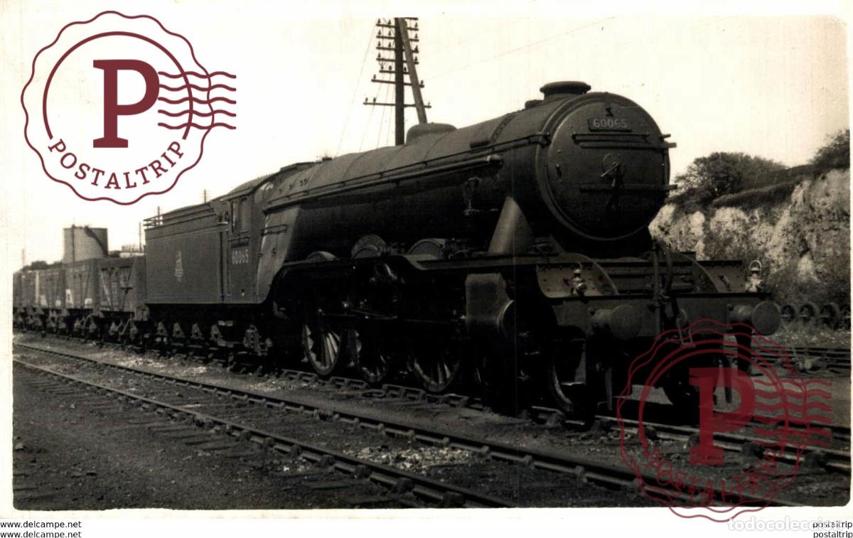 Postales: Knight of Thistle near Hitchin. Train, Tren.