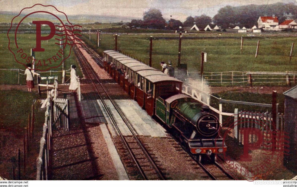 Postales: Romney, Hythe and Dymchurch Railway. Train, Tren.