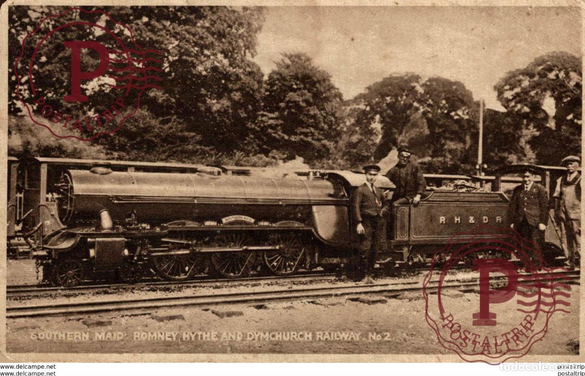 Postales: Southern Maid, Romney Hythe and Dymchurch Railway. Train, Tren.