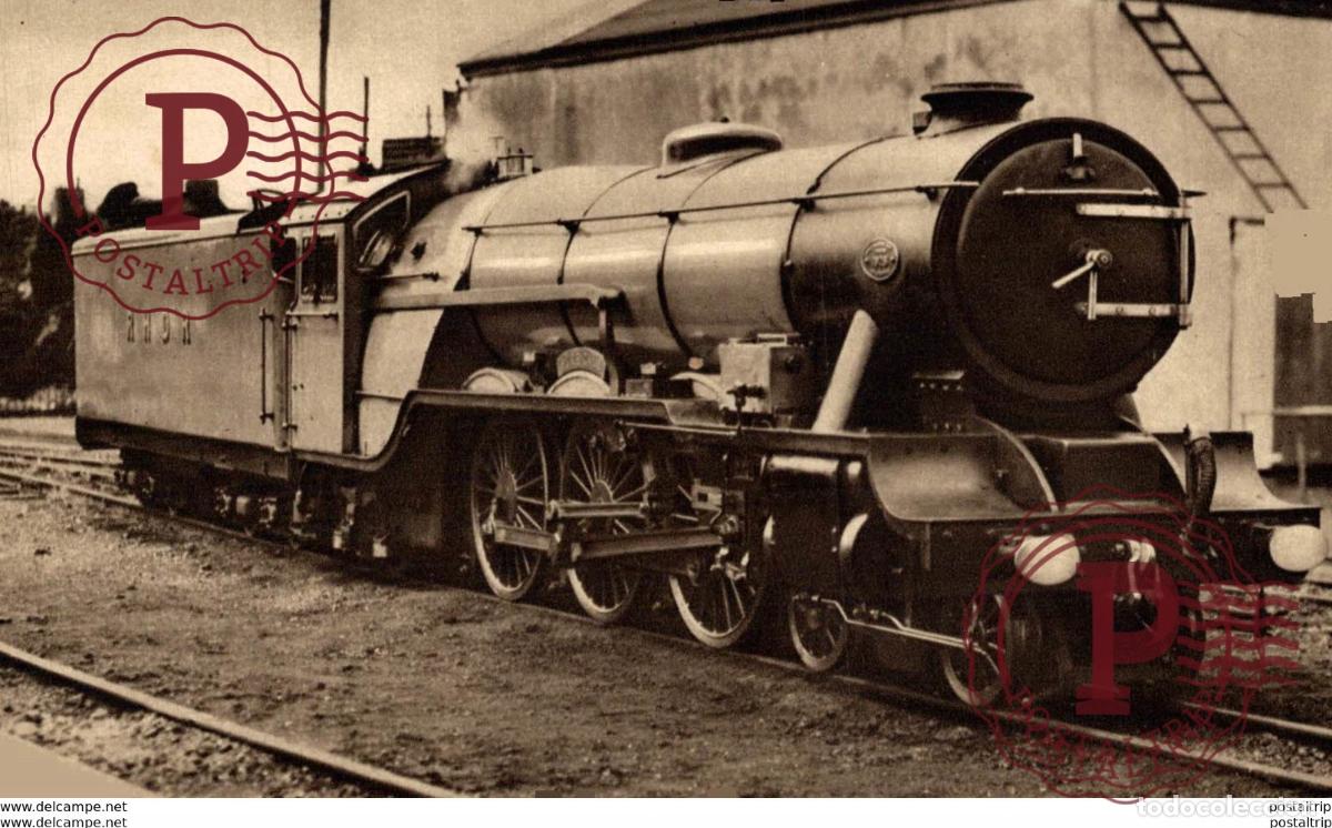 Postales: Locomotive N&ordm;8 Hurricane. Train, Tren.