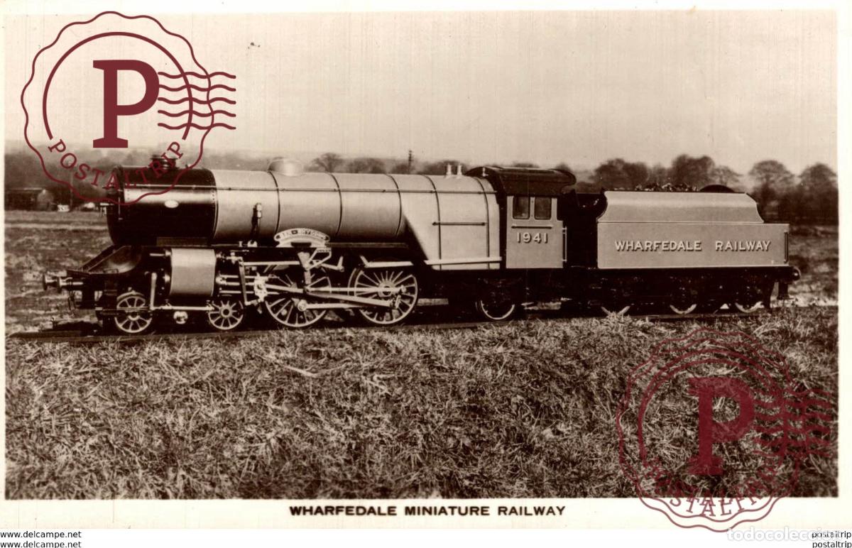 Postales: Wharfedale miniature railway. Train, Tren. - Foto 1