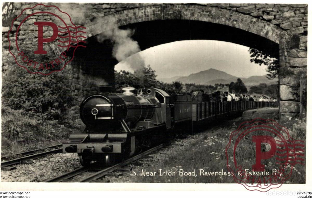 Postales: Near Irton Road, Ravenglass & Eskdale Rly. Train, Tren.