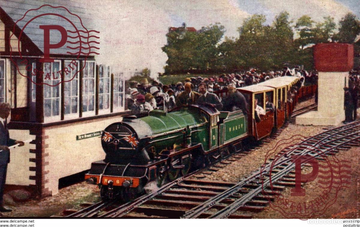 Postales: Romney, Hythe and Dymchurch. Train, Tren.