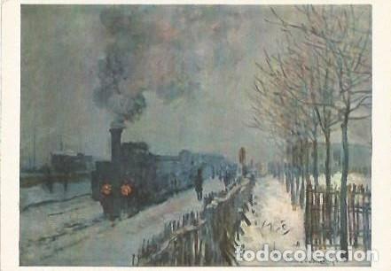 Postales: POSTAL A COLOR 779 MONET LE TRAIN DANS LA NEIGE MUSEE MARMOTTAN