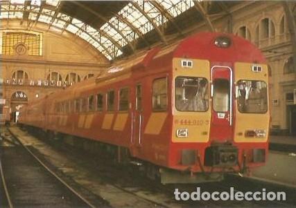 Postales: POSTAL A COLOR N&ordm; 7 ELECTROTREN N&ordm; 8 INTERCITY ESTACION DE FRANCIA BARCELONA LIBRIMPORT
