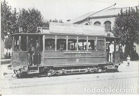 Postales: POSTAL A COLOR N&ordm; 27 TRANVIA N&ordm; 416 CONSTRUCTOR BAGGE BARCELONA EUROFER