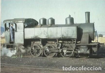 Postales: POSTAL A COLOR N&ordm; 326 LOCOMOTORA DE VAPOR 030 PT PONFERRADA 1976 EUROFER