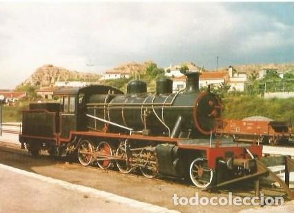 Postales: POSTAL A COLOR N&ordm; 685 LOCOMOTORA DE VAPOR SERIE RENFE ESTACION DE GUADIX EUROFER