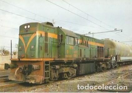 Postales: POSTAL A COLOR 152 LOCOMOTORA 308 SERIE 10801 MADRID STA CATALINA 1987 EUROFER