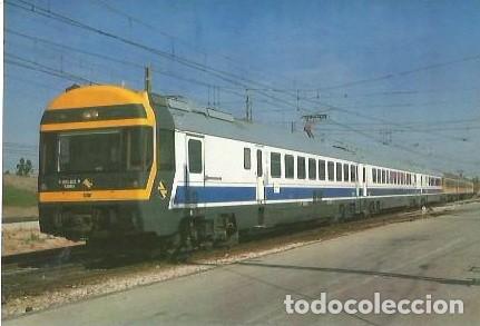 Postales: POSTAL A COLOR 232 ELECTROTREN 444 512 531 CAF ATIENSA DEPOSITO MADRID FUENCARRAL EUROFER