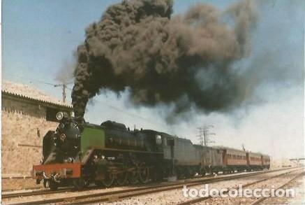 Postales: POSTAL A COLOR 254 LOCOMOTORA MIKADO 141F CONSTRUIDA NORTH BRITISH VILASECA Y MOCEJON 1985 EUROFER