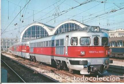 Postales: POSTAL A COLOR NUM 28 TEE CATALAN TALGO A LA SALIDA DE BARCELONA TERMINO 1969 AMICS DEL FERROCARRIL