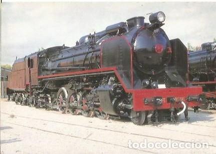 Postales: POSTAL A COLOR N&ordm; 386 LOCOMOTORA DE VAPOR 141 VILANOVA I LA GELTRU EUROFER