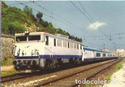 Postales: POSTAL A COLOR N&ordm; 857 GRANDES LINEAS LOCOMOTORA ELECTRICA TIPO 269 SANTANDER EUROFER