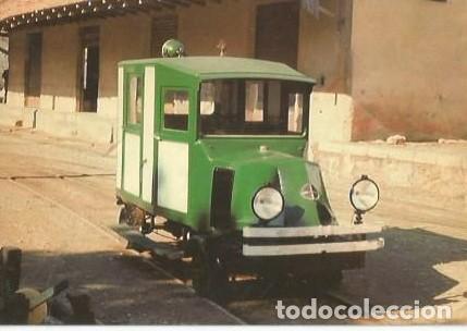 Postales: POSTAL A COLOR N&ordm; 919 F C PALMA SOLLER AUTOMOVIL RENAULT ADAPTADO COMO VEHICULO DE INSPECCION DE LA