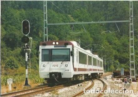 Postales: POSTAL A COLOR N&ordm; 921 UNIDAD ELECTRICA SERIE 3500 SAN PEDRO RUDAGUERA SANTANDER EUROFER