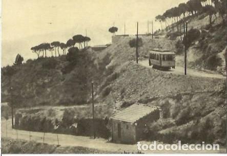 Postales: POSTAL A COLOR N&ordm; 4284 BARCELONA TIBIDABO TRANVIA DE VALLVIDRERA EUROFER