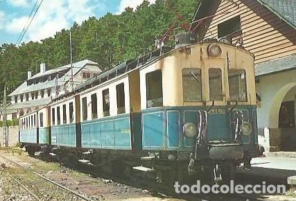 Postales: POSTAL A COLOR 86 AUTOMOTOR ELECTRICO 431NAVACERRADA 1972